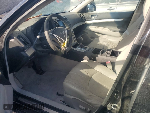 2008 Infiniti G35 with VIN JNKBV61E78M223887, listed as a Copart auction lot 76170064 with 104,984 mi miles and Non Repairable. Bid and sale history available at DreamBid. Image 7.