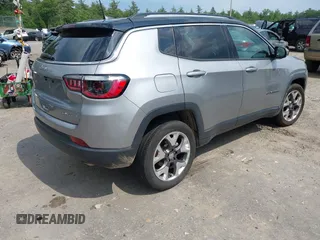 2021 Jeep Compass Limited z VIN 3C4NJDCB1MT506372, wystawiony jako IAAI lot #42485424 z przebiegiem 58 317 mil mil oraz . Historia ofert i sprzedaży dostępna na DreamBid. Obrazek 4.