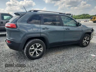 2014 Jeep Cherokee Trailhawk с VIN 1C4PJMBS1EW212024, выставлен на аукционе Copart как лот 58825265 с пробегом 99 087 миль миль и Списание • Salvage title. История ставок и продаж доступна на DreamBid. Изображение 3.