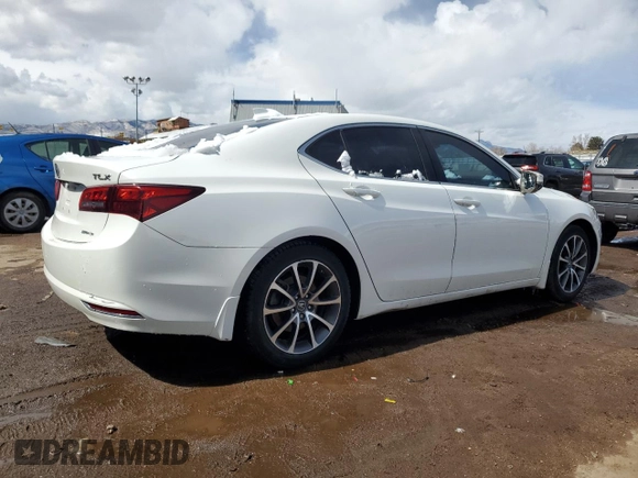 2017 Acura TLX V6 w/Technology Pkg with VIN 19UUB3F50HA002421, listed as a Copart auction lot 49846235 with 105,391 mi miles and Salvage title. Bid and sale history available at DreamBid. Image 3.