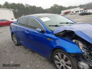 2012 Kia Optima SX with VIN 5XXGR4A68CG080942, listed as a IAAI auction lot 41620668 with 1 mi miles. Bid and sale history available at carsss.com. Image 13.
