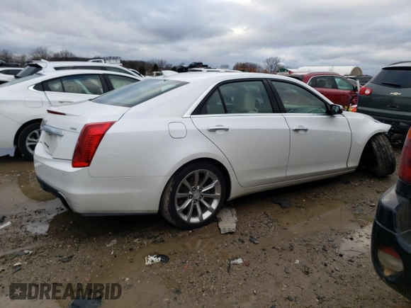 2018 Cadillac CTS Luxury AWD with VIN 1G6AX5SS0J0139271, listed as a Copart auction lot 81269714 with 89,857 mi miles and Clean Title. Bid and sale history available at DreamBid. Image 3.