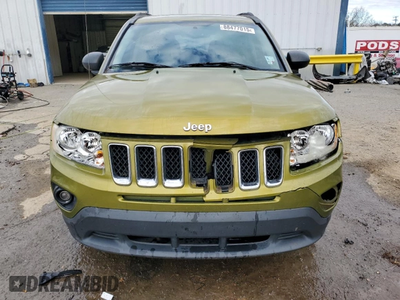 2012 Jeep Compass Sport with VIN 1C4NJCBB0CD657106, listed as a Copart auction lot 88477015 with 148,028 mi miles and Salvage Title. Bid and sale history available at carsss.com. Image 5.