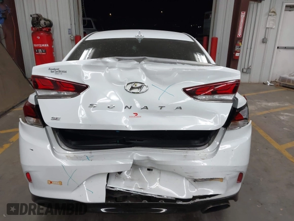 2018 Hyundai Sonata SE with VIN 5NPE24AF9JH698963, listed as a IAAI auction lot 42107412 with 107,047 mi miles and . Bid and sale history available at carsss.com. Image 16.