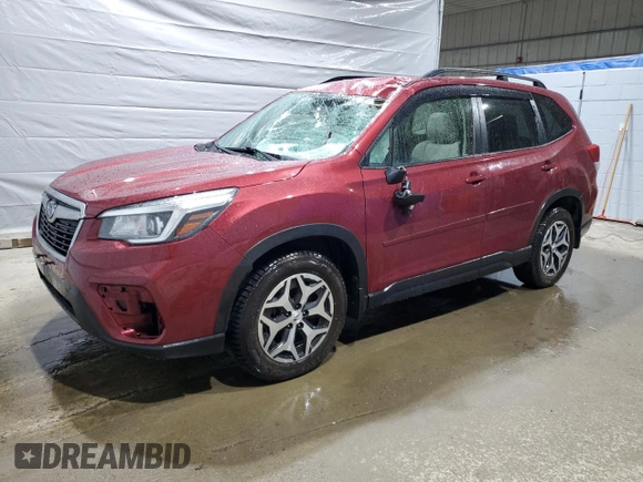 2019 Subaru Forester Premium with VIN JF2SKAGC5KH533864, listed as a Copart auction lot 55260995 with Not provided miles and Salvage title. Bid and sale history available at DreamBid. Image 1.