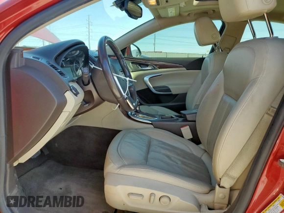 2014 Buick Regal Premium I with VIN 2G4GM5ER0E9274430, listed as a Copart auction lot 62279325 with 105,278 mi miles and Salvage title. Bid and sale history available at DreamBid. Image 7.