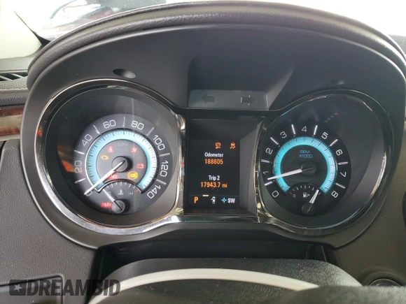 2012 Buick LaCrosse Touring with VIN 1G4GJ5E35CF191343, listed as a Copart auction lot 59213705 with 188,605 mi miles and Salvage title. Bid and sale history available at DreamBid. Image 9.
