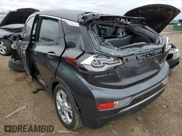 2017 Chevrolet Bolt EV LT with VIN 1G1FW6S02H4183116, listed as a Copart auction lot 63639762 with 0 mi miles. Bid and sale history available at carsss.com. Image 3.