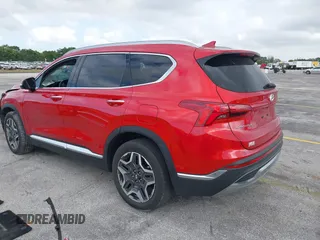 2023 Hyundai Santa Fe Limited z VIN 5NMS44AL3PH541079, wystawiony jako IAAI lot #42124161 z przebiegiem 21 422 mil mil oraz . Historia ofert i sprzedaży dostępna na DreamBid. Obrazek 3.