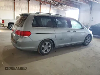 2008 Honda Odyssey Touring with VIN 5FNRL38948B103227, listed as a Copart auction lot 46594395 with 0 mi miles and Salvage Title. Bid and sale history available at carsss.com. Image 3.