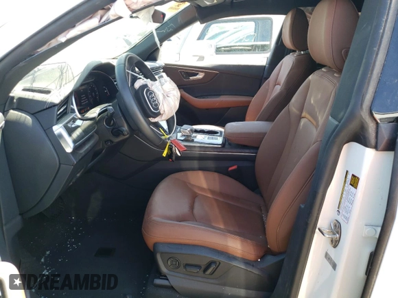 2023 Audi Q8 Premium with VIN WA1AVBF1XPD019640, listed as a Copart auction lot 67341524 with 7,426 mi miles and Salvage title. Bid and sale history available at DreamBid. Image 7.