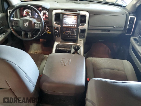 2017 Ram 1500 Big Horn with VIN 3C6RR7LT2HG689307, listed as a Copart auction lot 59586355 with 190,855 mi miles and Salvage title. Bid and sale history available at DreamBid. Image 8.