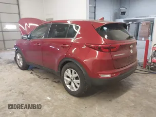 2018 Kia Sportage LX with VIN KNDPM3AC4J7449705, listed as a IAAI auction lot 41640305 with 74,292 mi miles and . Bid and sale history available at carsss.com. Image 3.