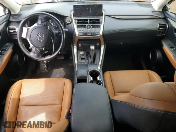 2021 Lexus NX 300 with VIN JTJGARDZ9M5025056, listed as a Copart auction lot 56345215 with 45,476 mi miles and Salvage title. Bid and sale history available at DreamBid. Image 8.
