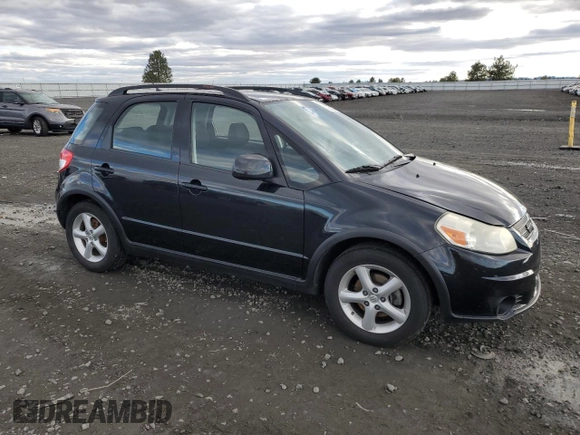 2009 Suzuki SX4 with VIN JS2YB413095103261, listed as a Copart auction lot 79321024 with 96,587 mi miles and Salvage Title. Bid and sale history available at carsss.com. Image 4.