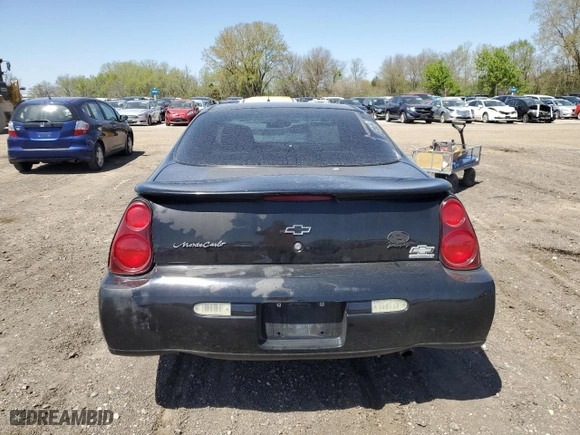 2002 Chevrolet Monte Carlo LS with VIN 2G1WW12EX29352690, listed as a Copart auction lot 47181515 with 132,347 mi miles and Non Repairable. Bid and sale history available at carsss.com. Image 6.