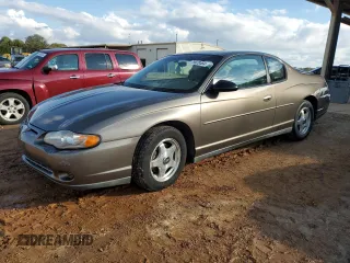 2002 Chevrolet Monte Carlo LS with VIN 2G1WW12E129182154, listed as a Copart auction lot 79970464 with 133,680 mi miles and Salvage Title. Bid and sale history available at carsss.com. Image 1.
