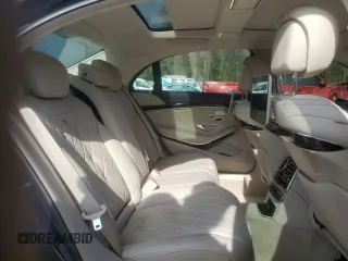 2020 Mercedes-Benz S-Class S 560 with VIN W1KUG8DB1LA586803, listed as a Copart auction lot 50613785 with 55,539 mi miles and Non Repairable. Bid and sale history available at carsss.com. Image 10.