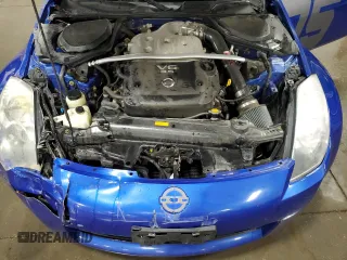 2005 Nissan 350Z Touring with VIN JN1AZ34E05M650337, listed as a Copart auction lot 70862474 with 88,076 mi miles and Salvage Title. Bid and sale history available at DreamBid. Image 11.