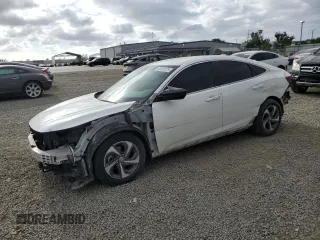 2019 Honda Insight LX with VIN 19XZE4F10KE028620, listed as a Copart auction lot 53520275 with 112,182 mi miles and Salvage title. Bid and sale history available at DreamBid. Image 1.