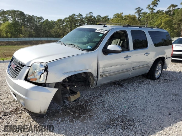 2014 GMC Yukon XL SLT with VIN 1GKS1KE04ER102760, listed as a Copart auction lot 49815385 with 177,467 mi miles and Salvage Title. Bid and sale history available at carsss.com. Image 1.