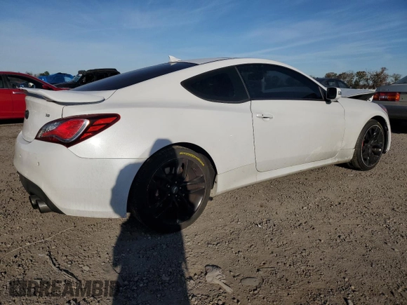 2015 Hyundai Genesis Coupe R-Spec with VIN KMHHU6KJ0FU124721, listed as a Copart auction lot 80507174 with 124,082 mi miles and Salvage title. Bid and sale history available at DreamBid. Image 3.