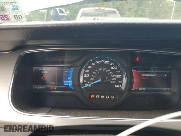 2014 Ford Taurus SEL with VIN 1FAHP2E84EG123006, listed as a Copart auction lot 53367795 with 216,092 mi miles and Salvage Title. Bid and sale history available at carsss.com. Image 9.