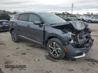 2023 Kia Sportage EX with VIN KNDPVCAG7P7102085, listed as a Copart auction lot 49356075 with 47,257 mi miles and Salvage Title. Bid and sale history available at carsss.com. Image 4.
