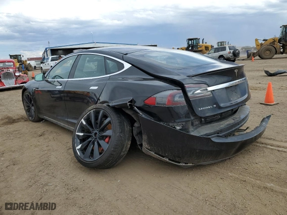 2016 Tesla Model S 90D with VIN 5YJSA1E42GF129442, listed as a Copart auction lot 54443454 with 0 mi miles. Bid and sale history available at carsss.com. Image 2.