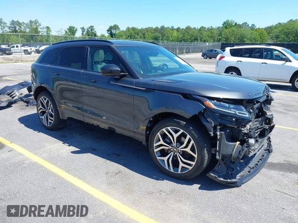 2020 Land Rover Range Rover Velar R-Dynamic S z VIN SALYK2EX5LA243809, wystawiony jako IAAI lot #42200383 z przebiegiem 66 381 mil mil oraz . Historia ofert i sprzedaży dostępna na DreamBid. Obrazek 1.