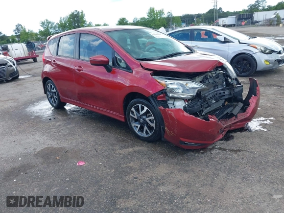 2017 Nissan Note S Plus with VIN 3N1CE2CP6HL376187, listed as a IAAI auction lot 42192330 with 22,431 mi miles and . Bid and sale history available at DreamBid. Image 1.