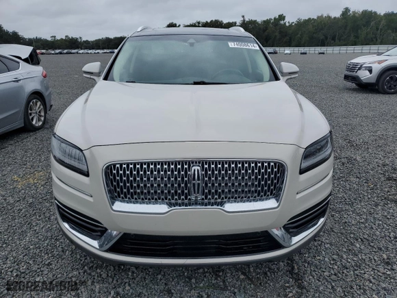 2019 Lincoln Nautilus Reserve with VIN 2LMPJ6LP3KBL60971, listed as a Copart auction lot 74008614 with 41,072 mi miles and Non Repairable. Bid and sale history available at carsss.com. Image 5.