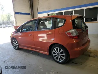 2012 Honda Fit Sport with VIN JHMGE8H5XCC012916, listed as a Copart auction lot 53788355 with 0 mi miles and Salvage Title. Bid and sale history available at carsss.com. Image 2.