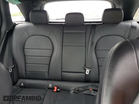 2020 Mercedes-Benz GLC 300 with VIN WDC0G8DB8LF698908, listed as a Copart auction lot 59491365 with 58,566 mi miles and Salvage title. Bid and sale history available at DreamBid. Image 10.