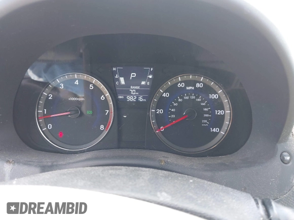 2014 Hyundai Accent SE z VIN KMHCU5AE6EU165345, wystawiony jako IAAI lot #42308781 z przebiegiem 98 216 mil mil oraz . Historia ofert i sprzedaży dostępna na DreamBid. Obrazek 7.