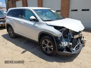 2019 Toyota Highlander Hybrid LE with VIN 5TDBGRFH6KS070611, listed as a IAAI auction lot 42301946 with 78,323 mi miles and . Bid and sale history available at DreamBid. Image 1.
