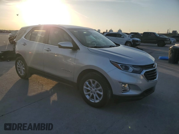 2021 Chevrolet Equinox LT with VIN 3GNAXKEV8MS160858, listed as a Copart auction lot 53155325 with 48,465 mi miles and Salvage Title. Bid and sale history available at DreamBid. Image 4.