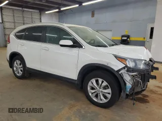 2012 Honda CR-V EX-L with VIN 5J6RM4H74CL016803, listed as a Copart auction lot 51206085 with 180,084 mi miles and Salvage Title. Bid and sale history available at carsss.com. Image 4.