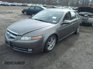 2007 Acura TL with VIN 19UUA66237A047393, listed as a IAAI auction lot 38734178 with 999,999 mi miles. Bid and sale history available at carsss.com. Image 2.