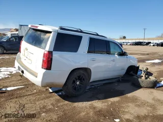2019 Chevrolet Tahoe LT with VIN 1GNSKBKC3KR295753, listed as a Copart auction lot 45107755 with 0 mi miles and Salvage Title. Bid and sale history available at carsss.com. Image 3.