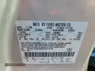 2009 Ford Escape Hybrid с VIN 1FMCU49359KA91978, выставлен на аукционе Copart как лот 42243405 с пробегом 116 835 миль миль и Списание • Salvage title. История ставок и продаж доступна на DreamBid. Изображение 14.