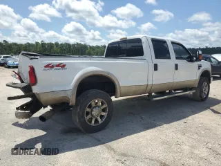 2008 Ford F-350 XL with VIN 1FTWW31R48ED01201, listed as a Copart auction lot 60635065 with 297,768 mi miles and Salvage title. Bid and sale history available at DreamBid. Image 3.