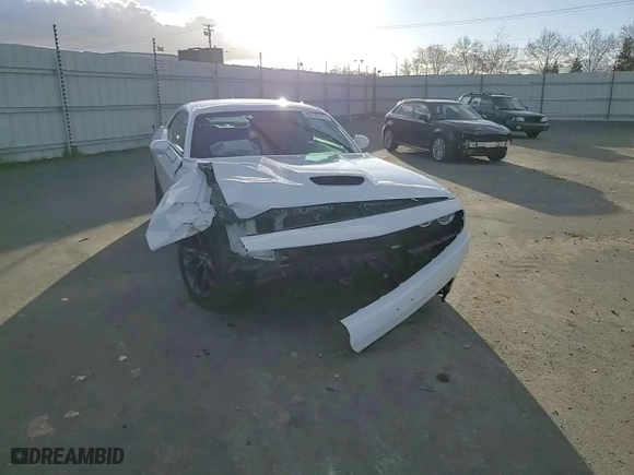 2023 Dodge Challenger GT with VIN 2C3CDZJGXPH694367, listed as a Copart auction lot 44735245 with 0 mi miles and Salvage Title. Bid and sale history available at carsss.com. Image 10.