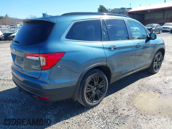 2021 Honda Pilot Special Edition with VIN 5FNYF6H26MB019671, listed as a IAAI auction lot 41551955 with 53,783 mi miles and . Bid and sale history available at DreamBid. Image 4.