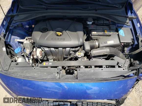 2019 Hyundai Elantra GT with VIN KMHH35LE6KU117149, listed as a Copart auction lot 59414694 with 35,976 mi miles and Salvage Title. Bid and sale history available at carsss.com. Image 12.