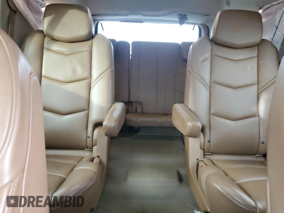 2016 Cadillac Escalade Platinum z VIN 1GYS4DKJ9GR279152, wystawiony jako Copart lot #49911015 z przebiegiem 146 399 mil mil oraz Szkoda całkowita • Salvage title. Historia ofert i sprzedaży dostępna na DreamBid. Obrazek 10.