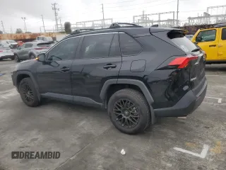 2021 Toyota RAV4 LE with VIN 2T3K1RFV6MW104779, listed as a Copart auction lot 49537905 with 45,461 mi miles and Salvage Title. Bid and sale history available at carsss.com. Image 2.
