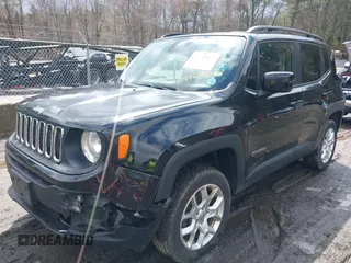2016 Jeep Renegade Latitude with VIN ZACCJBBT3GPD93736, listed as a IAAI auction lot 41986406 with 98,571 mi miles. Bid and sale history available at carsss.com. Image 2.