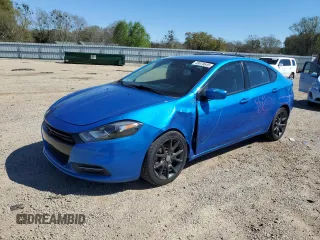 2016 Dodge Dart SE with VIN 1C3CDFAA6GD656805, listed as a Copart auction lot 50015595 with 99,142 mi miles and Salvage Title. Bid and sale history available at carsss.com. Image 1.