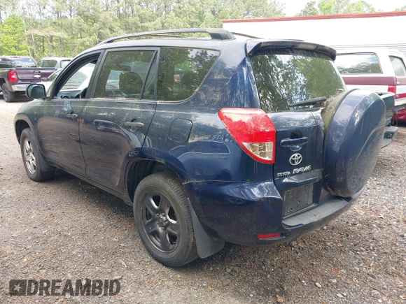 2007 Toyota RAV4 with VIN JTMZK33V176009372, listed as a IAAI auction lot 42145001 with 193,270 mi miles. Bid and sale history available at carsss.com. Image 3.